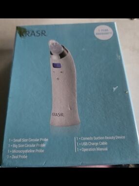 Krasr Comedo Suction Microdermabrasion  Blackhead Removal.  KRASR Suction Beauty